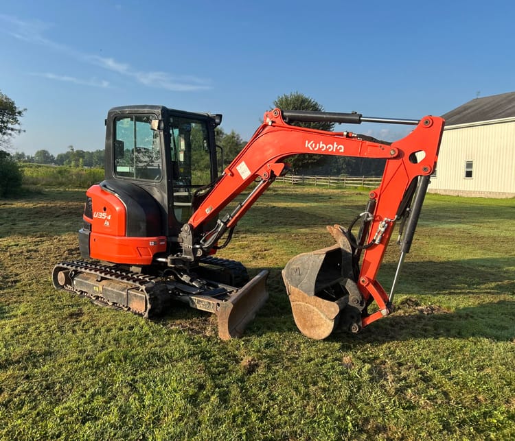 “NICE” 2020 KUBOTA U35-4R3A(2-BUCKETS & THUMB)