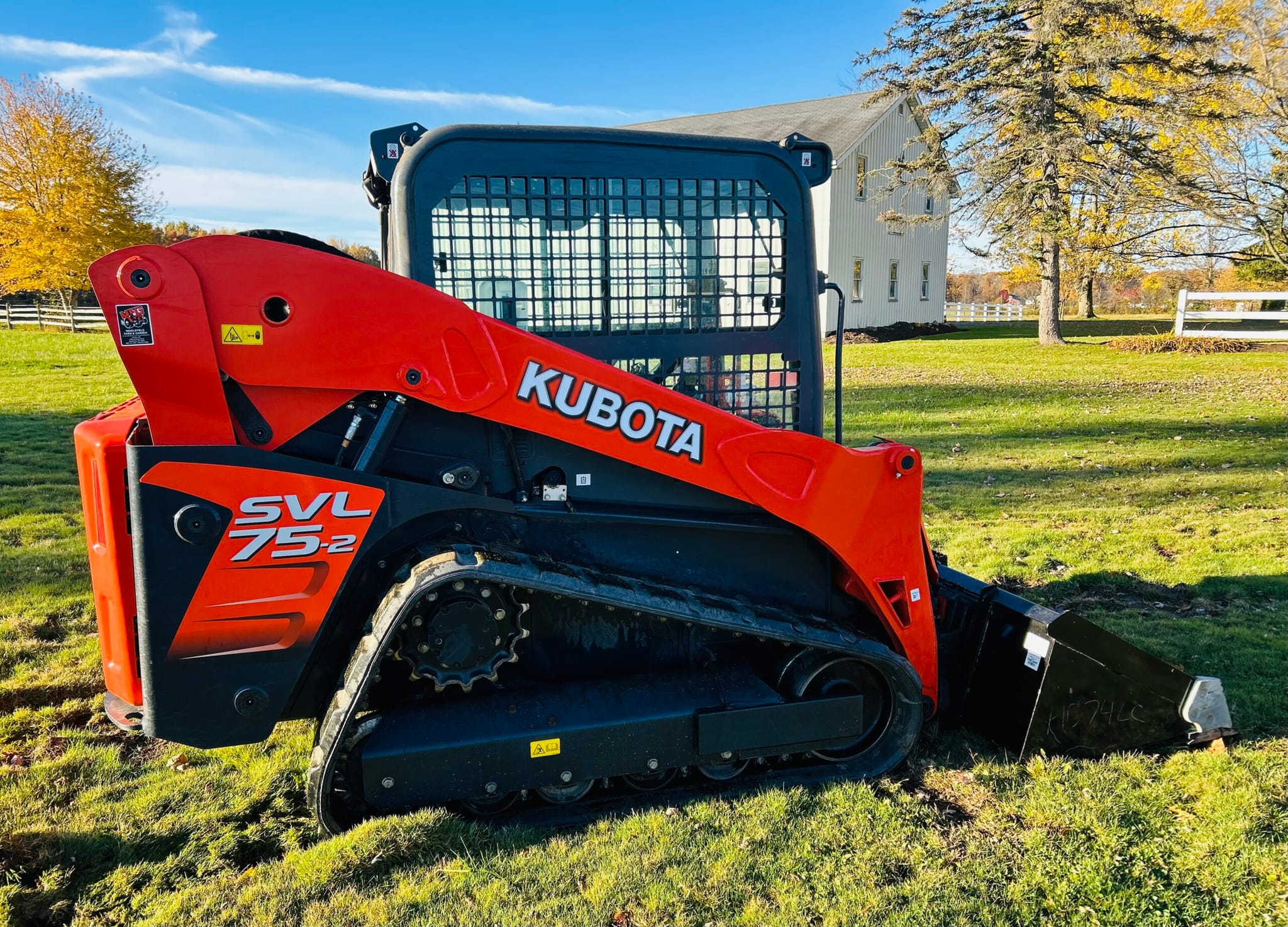 NICE-LOW HOUR-2018 KUBOTA SVL75-2HFWC