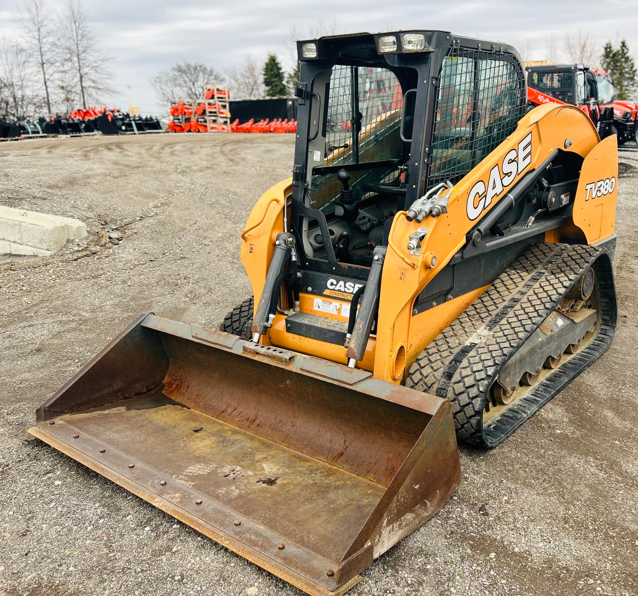 2017 CASE TV380 TRACK LOADER